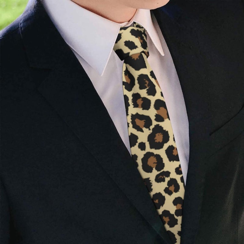 Yilad Tie for Men and Boy Novelty Fun Full Print Men's Necktie Skinny Fashion Narrow Wide - Image 3